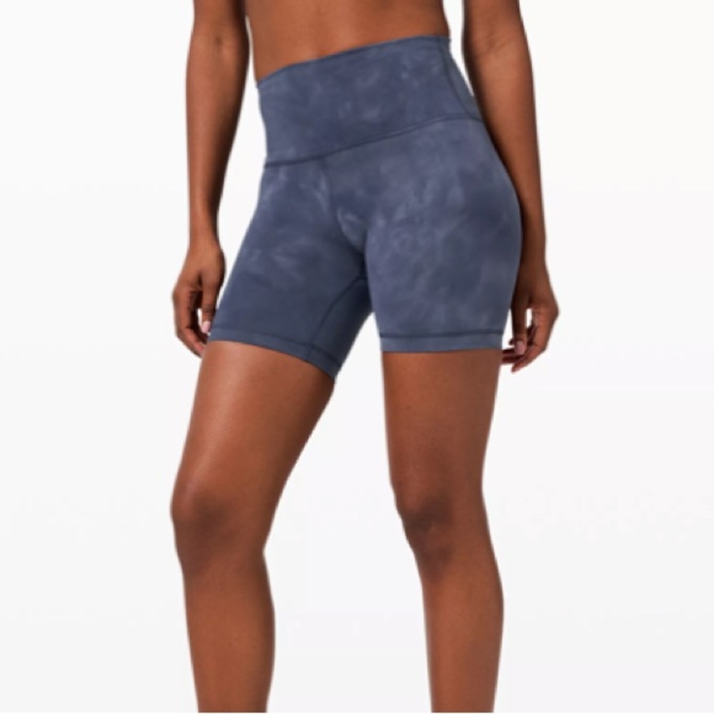 Lululemon Wunder train high rise 6” shorts